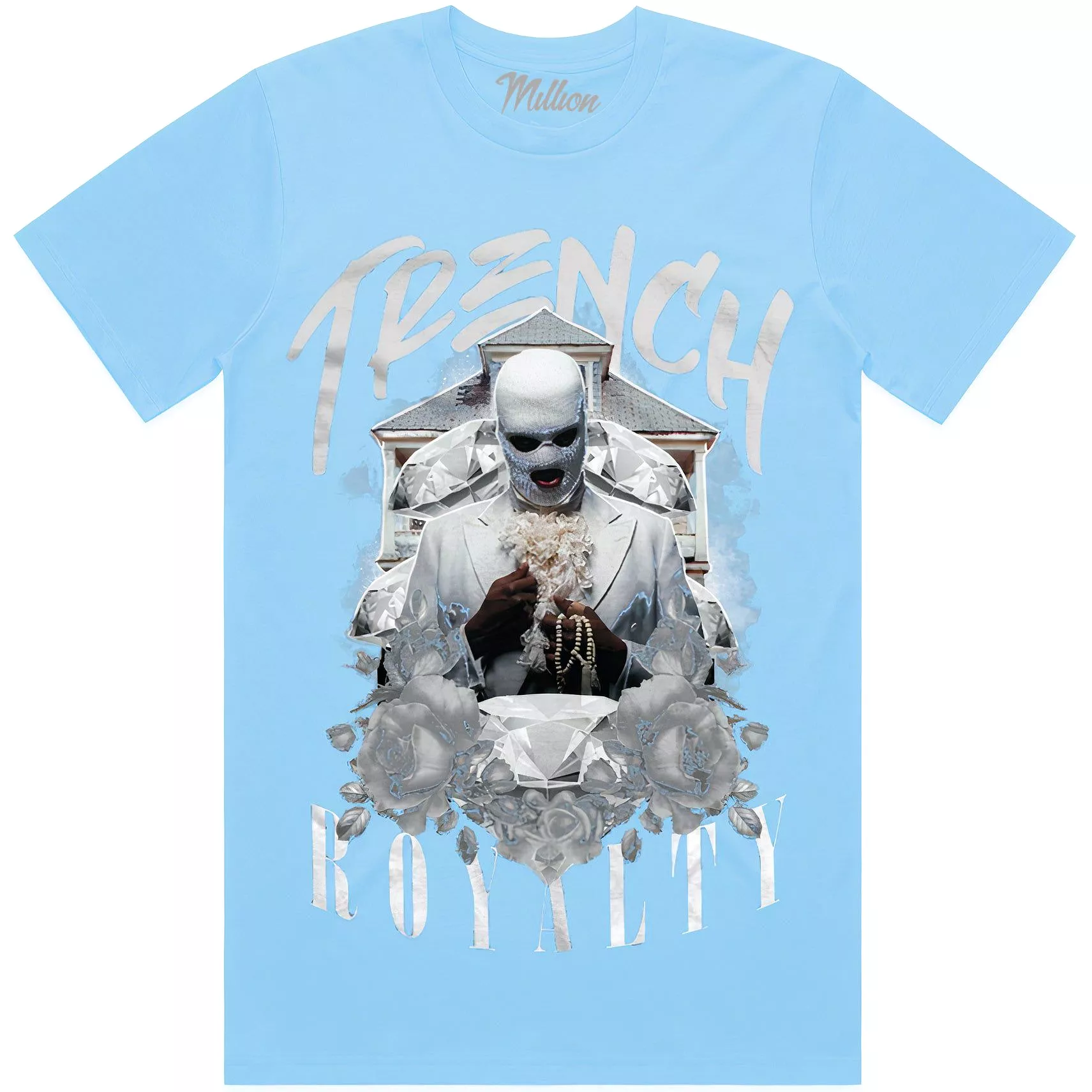 TRENCH ROYALTY : Carolina Sneaker Tees Shirt