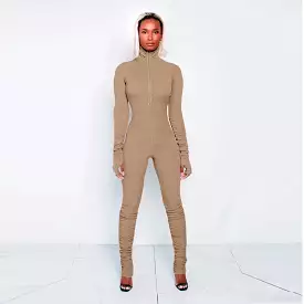 Turtle Neck Jumpsuit