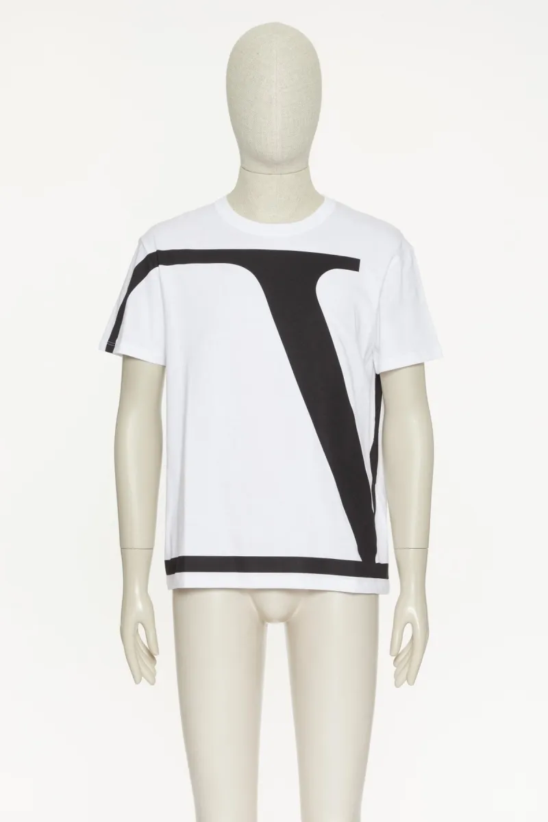 VALENTINO  |Crew Neck Unisex Street Style Cotton Short Sleeves Oversized