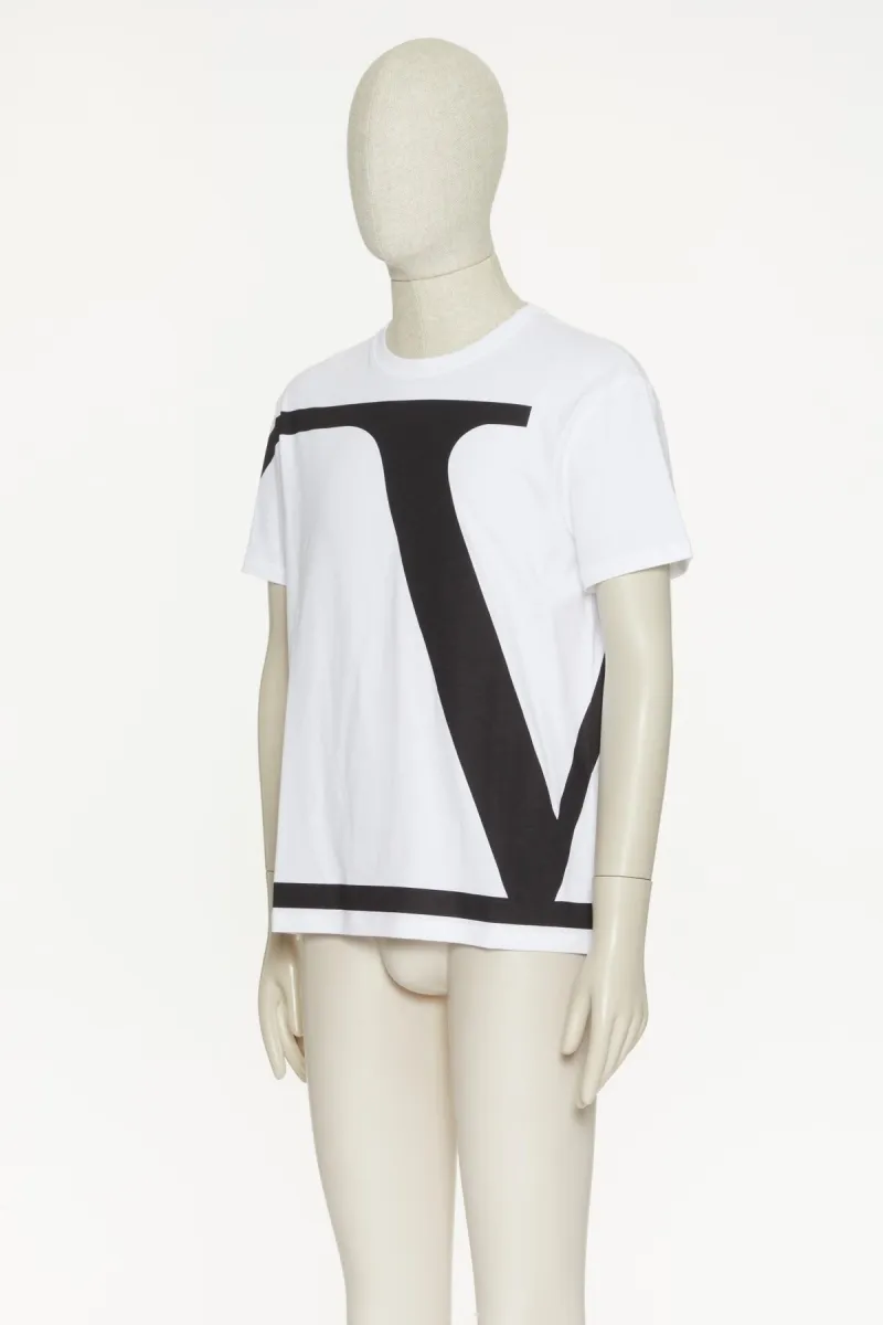 VALENTINO  |Crew Neck Unisex Street Style Cotton Short Sleeves Oversized