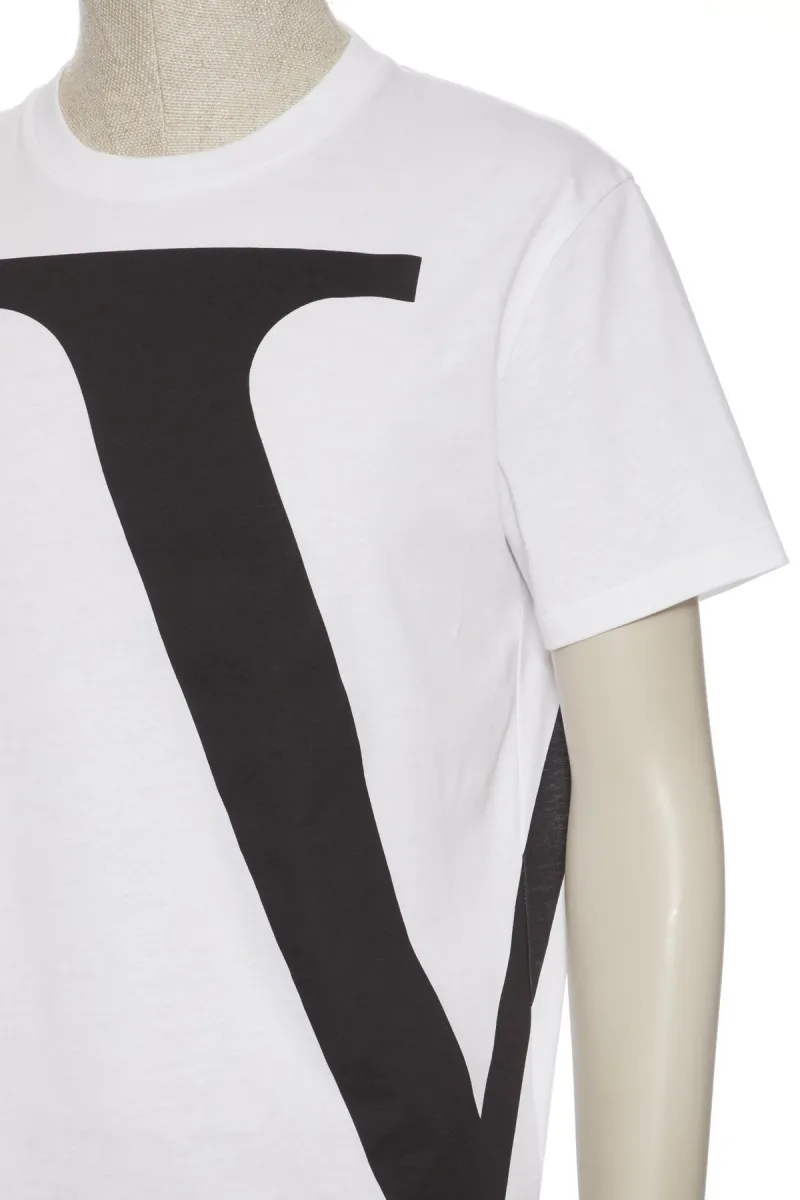 VALENTINO  |Crew Neck Unisex Street Style Cotton Short Sleeves Oversized