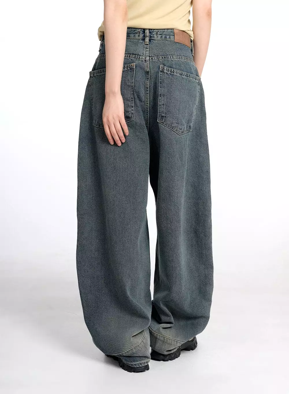 Vintage Low Rise Baggy Jeans CM415