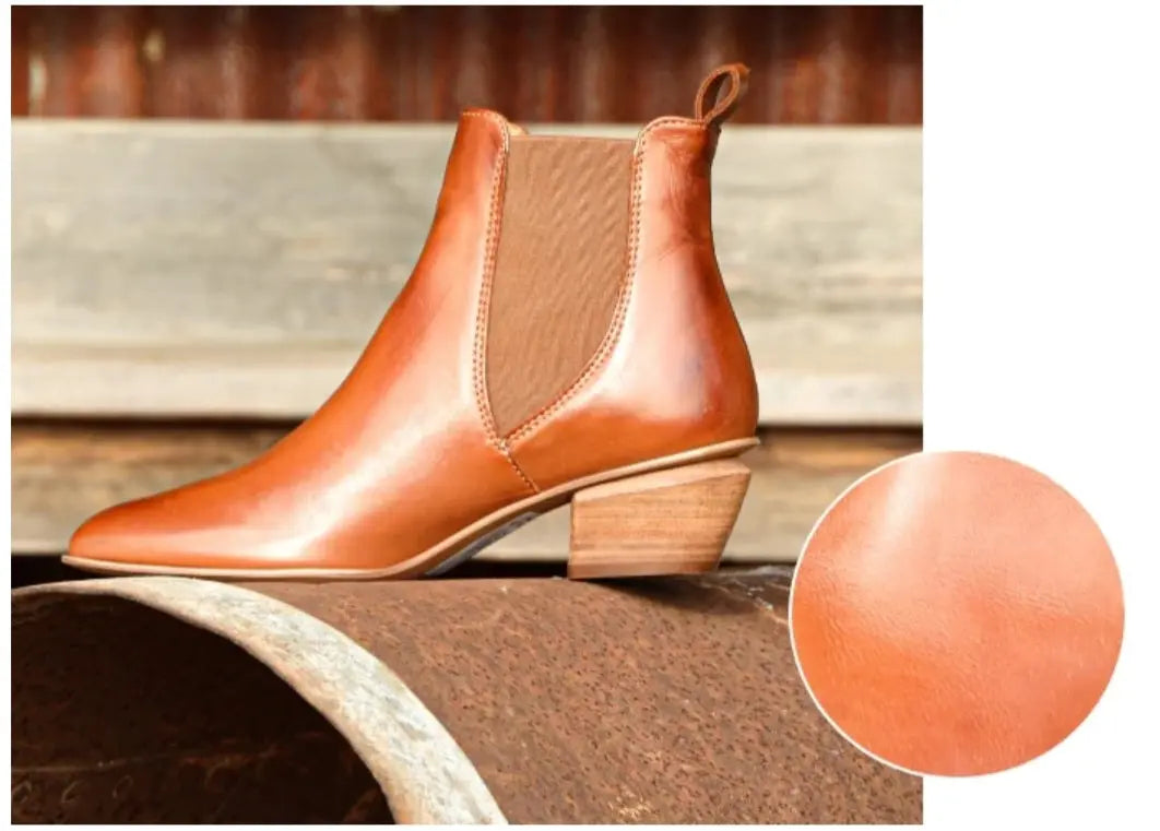 Westero Leather Boot - Brandy