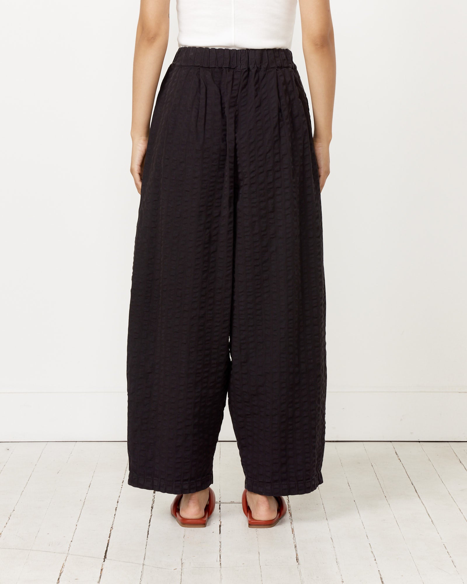 Wide Pant in Ink Black