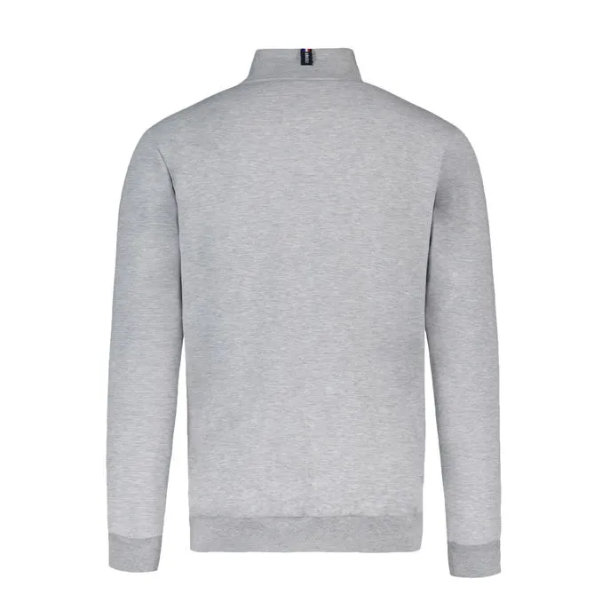 ZIP SWEATSHIRT ESS N.4 Man Gris Chine Clair